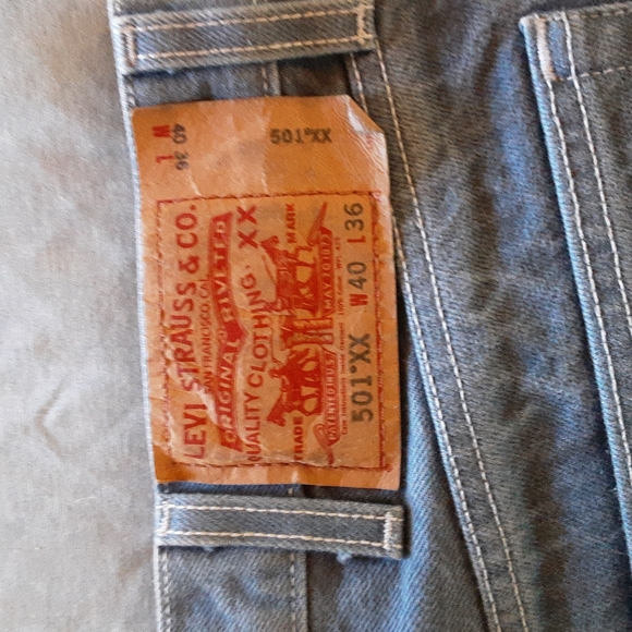 Levis 501 STF 40x34, 38x34 - Picture 4 of 4